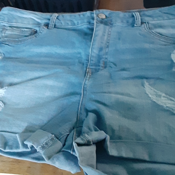 Fashion Nova Pants - High Waisted Jean Shorts